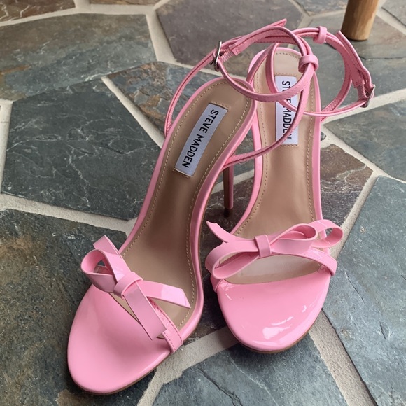 Steve Madden | Shoes | Steve Madden Pink Bradshaw Patent Leather Stiletto  Heels | Poshmark